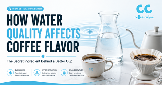 How Water Quality Affects Coffee Flavor – The Secret Ingredient Behind a Better Cup